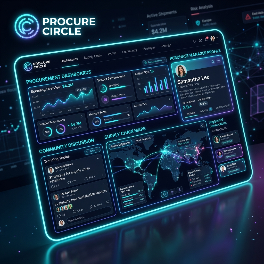 Procure Circle — India's first professional social app for the purchase community